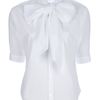 Ralph Lauren Faith Blouse in White - Lyst