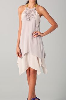Rebecca Taylor Eyelet Slip Dress - Lyst