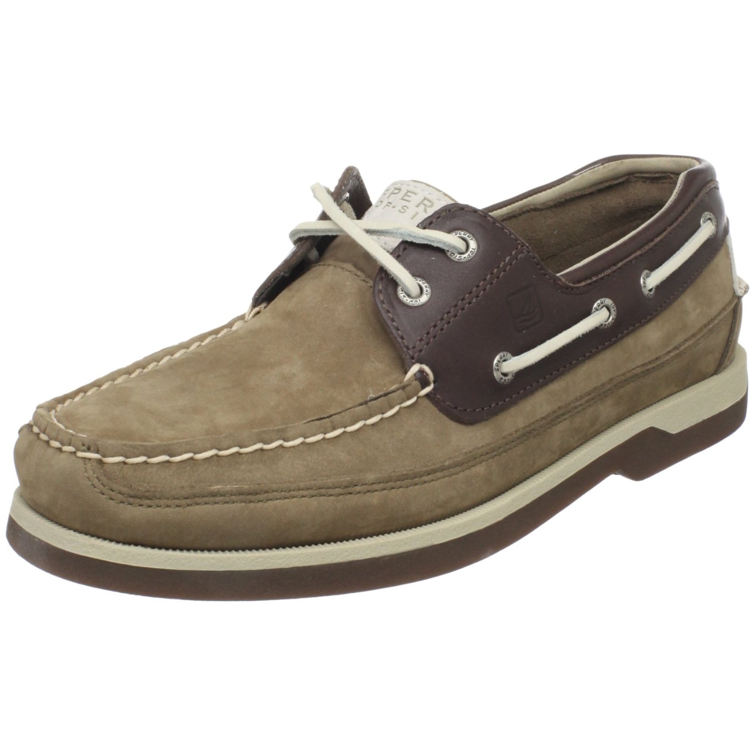 Sperry Topsider Mens Mako Boat Shoe in Brown for Men deep taupe 
