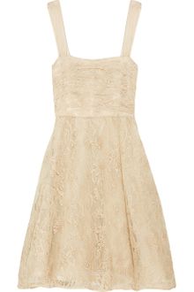 Alice + Olivia Cottonblend Lace Dress - Lyst