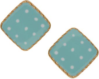 ASOS Collection Asos Pastel Polka Dot Stud Earrings - Lyst