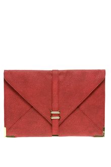 ASOS Collection Slot Through Envelope Clutch - Lyst