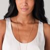 Belle Noel Wishbone Necklace in Gold - Lyst