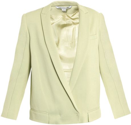 Diane Von Furstenberg Zaid Jacket in Green - Lyst