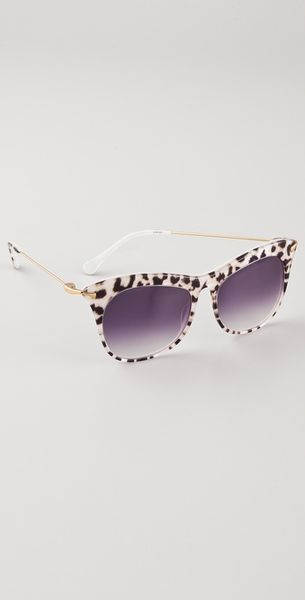 Elizabeth And James Limited Edition Leopard Fairfax Sunglasses - Lyst
