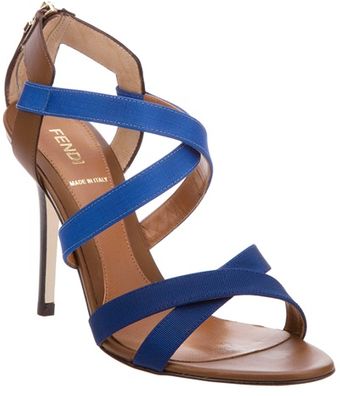 Fendi Strappy Sandal - Lyst
