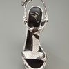 Giuseppe Zanotti Cutout Wedge Sandal in Animal (grey) - Lyst
