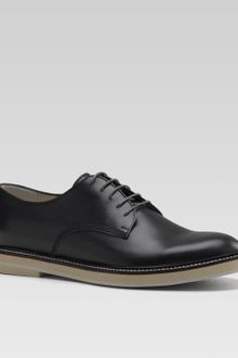 Gucci Lace-up Shoe, Dark Gray - Lyst