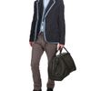 Kolor Pinstriped Jacket with Raw Denim Piping in Blue for Men (navy) - Lyst