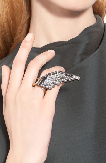  Right Eagle Wing Ring 