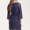 Laundry By Shelli Segal  Lace Dress in Blue (inkblot) - Lyst