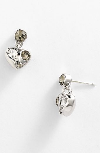  Dexter Glitz Heart Drop Earrings 