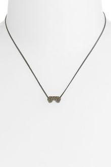 Marc By Marc Jacobs Annabelle Pavé Sunglasses Necklace - Lyst
