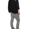 Miharayasuhiro Stripe Woven Cotton Sweat Pants in Gray for Men (blue grey) - Lyst
