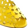 Moschino Cheap & Chic Moschino Cheap and Chic Ninfea Cut Out Flat Shoes in Yellow - Lyst