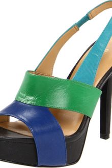 Nine West Womens Fairgame Open Toe Pump - Lyst