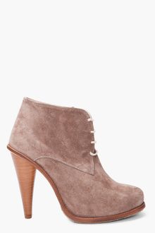 Opening Ceremony  Suede Booties - Lyst