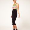 River Island Tube Skirt in Black - Lyst