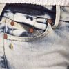River Island River Island Bleached Skinny Jean in Blue - Lyst