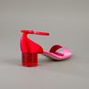 Stella Mccartney Structured Sandal in Pink - Lyst