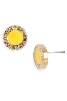 Tory Burch Cole Enamel Stud Earrings - Lyst