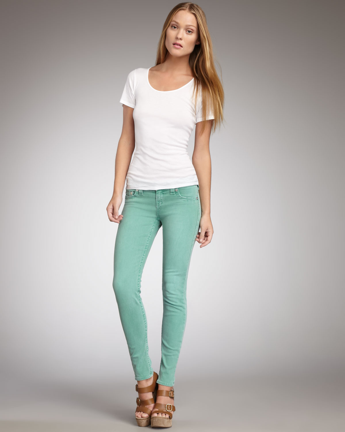 emerald green jeans