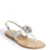 Vera Wang Robbie Sandal in White - Lyst