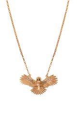 Wildfox Gold Owl Necklace