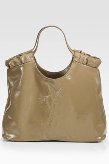 Yves Saint Laurent Ysl Belle De Jour Medium Patent Leather Shopping Bag - Lyst