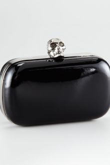 Alexander McQueen Classic Skull Box Clutch - Lyst