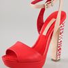 Bcbgmaxazria Marcel Mosaic Sandals in Red - Lyst