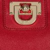 Dkny TexturedLeather Tote in Red - Lyst
