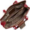 Dkny TexturedLeather Tote in Red - Lyst