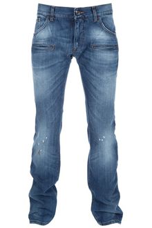 Dolce & Gabbana Straight Leg Jeans - Lyst