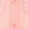 Elizabeth And James Emile Paneled Silkcrepe Blouse in Pink - Lyst