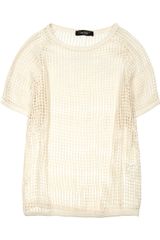 Isabel Marant Open-weave Cotton Top