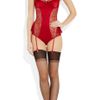 Kiki De Montparnasse By Julia Restoin Roitfeld Chantilly Lace and Satin Bodysuit in Red - Lyst