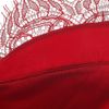 Kiki De Montparnasse By Julia Restoin Roitfeld Chantilly Lace and Satin Bodysuit in Red - Lyst