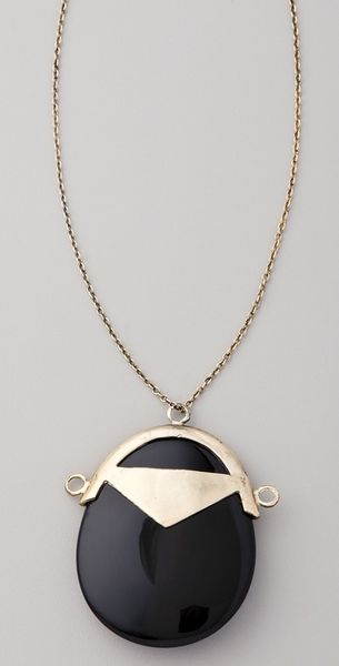  Black Jade Pendant Necklace 