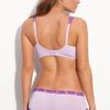 Natori Lace Trim Boyshorts in Purple (lilac rose) - Lyst