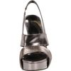 Nine West Womens Fairgame Open Toe Pump in Gray (pewter multi synthetic) - Lyst