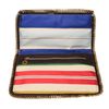 Stella Mccartney Falabella Silk Striped Foldover Clutch in Multicolor (multi) - Lyst