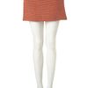 Topshop Premium Coord Fluro Boucle Skirt in Orange (fluro orange) - Lyst