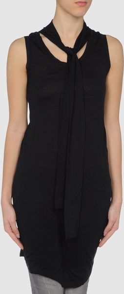 Costume National Sleeveless Sweater - Lyst