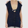 Jeckerson Sleeveless Jumper in Blue (grey) - Lyst