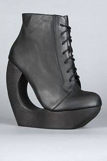 Jeffrey Campbell The Roxie Shoe in Distressed Black - Lyst