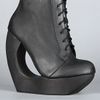 Jeffrey Campbell The Roxie Shoe in Distressed Black in Black - Lyst