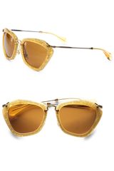 Miu Miu Noir Catwalk Sunglasses