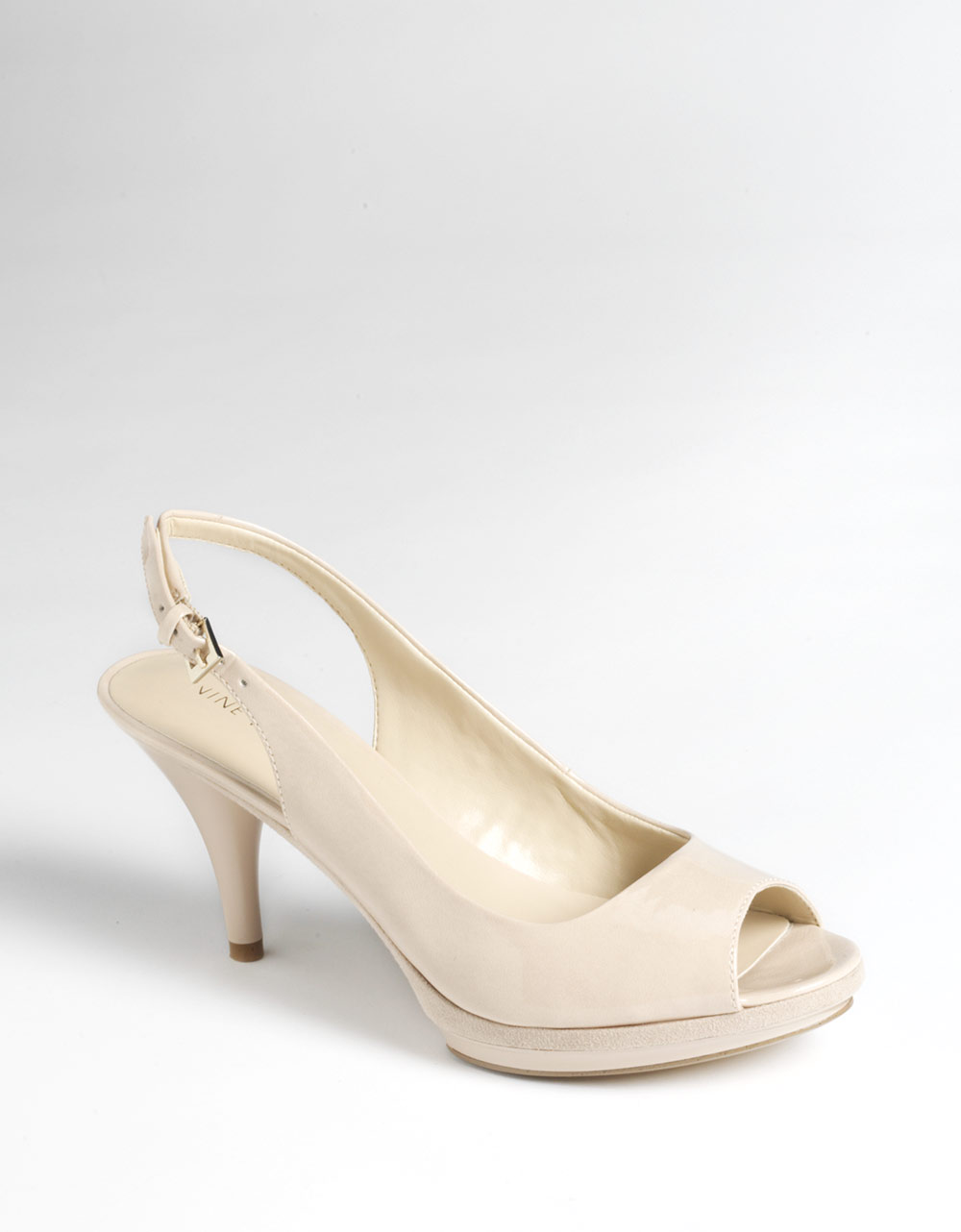 beige nine west heels