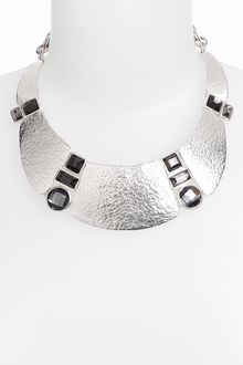 Nordstrom Hammered Metal Collar Necklace - Lyst